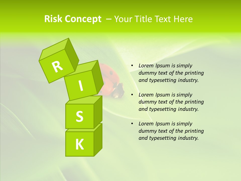 Idyllic Spring Grass PowerPoint Template