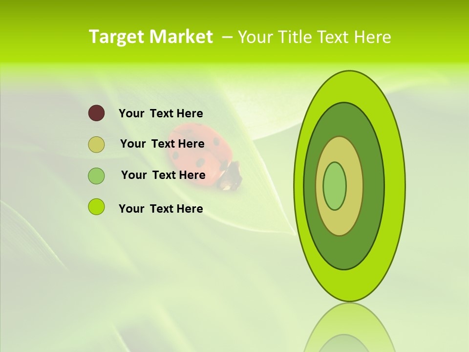 Idyllic Spring Grass PowerPoint Template