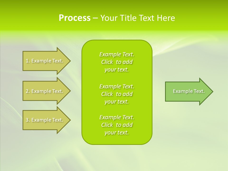 Idyllic Spring Grass PowerPoint Template