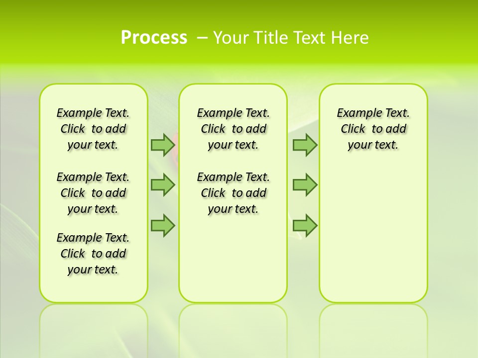 Idyllic Spring Grass PowerPoint Template