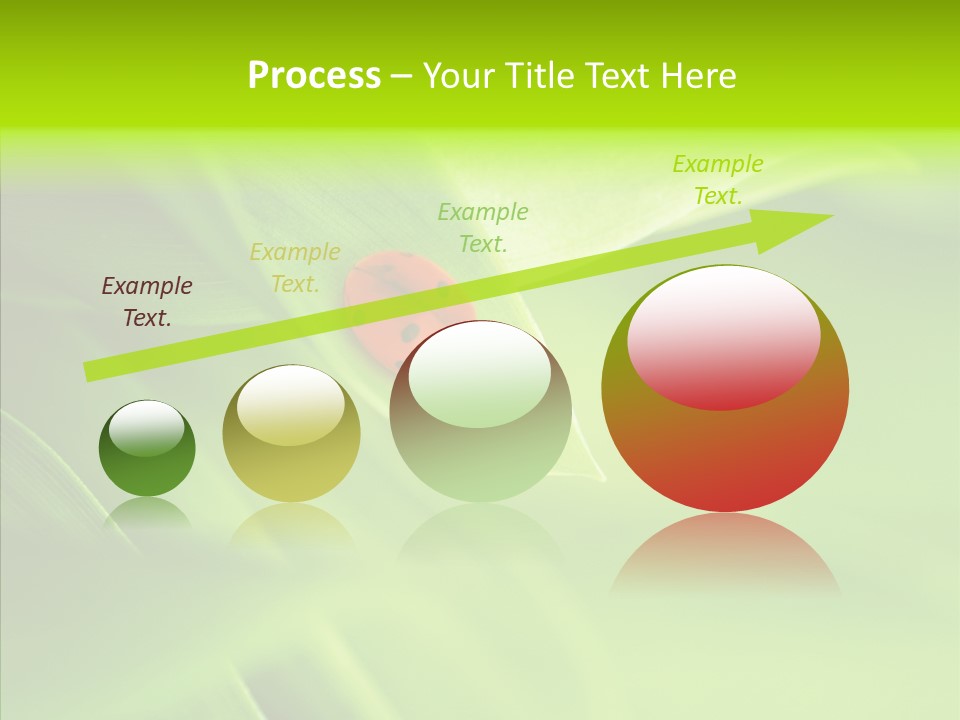 Idyllic Spring Grass PowerPoint Template