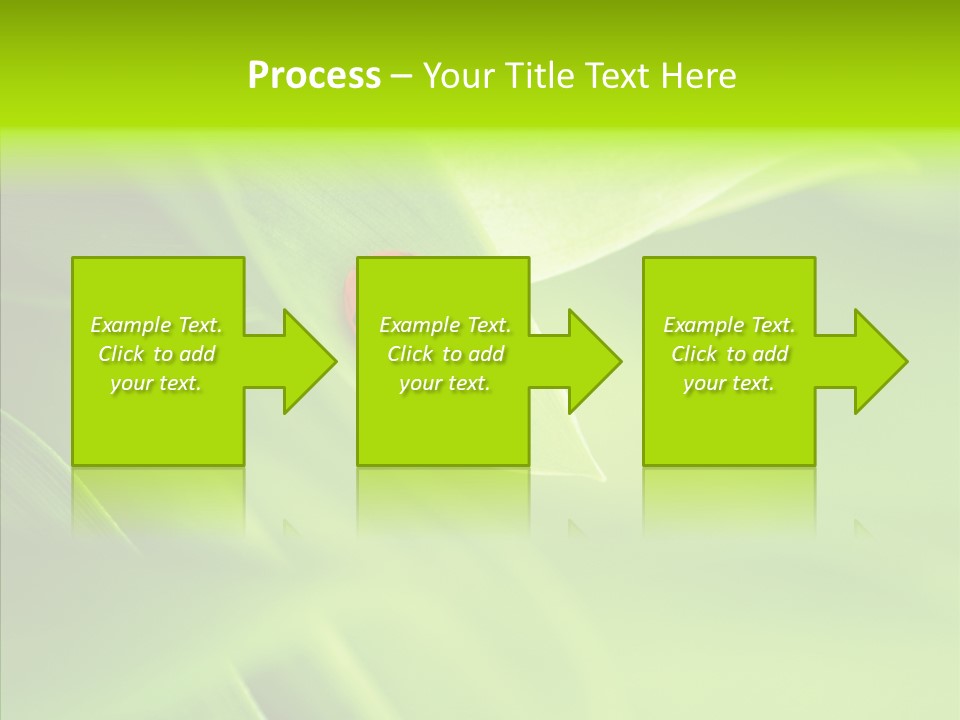 Idyllic Spring Grass PowerPoint Template