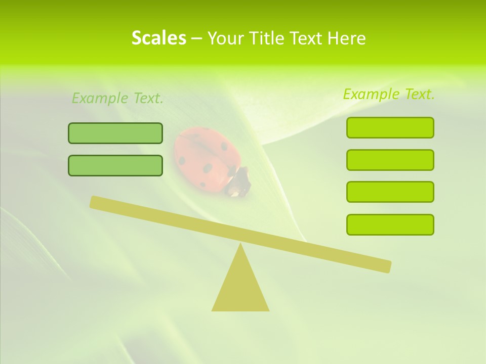 Idyllic Spring Grass PowerPoint Template