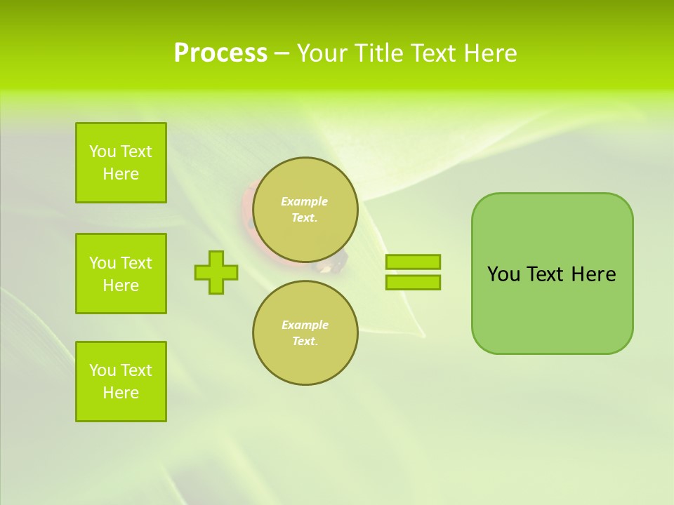 Idyllic Spring Grass PowerPoint Template