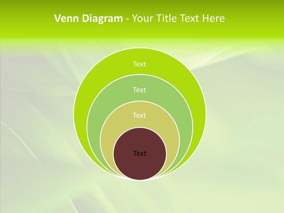 Idyllic Spring Grass PowerPoint Template
