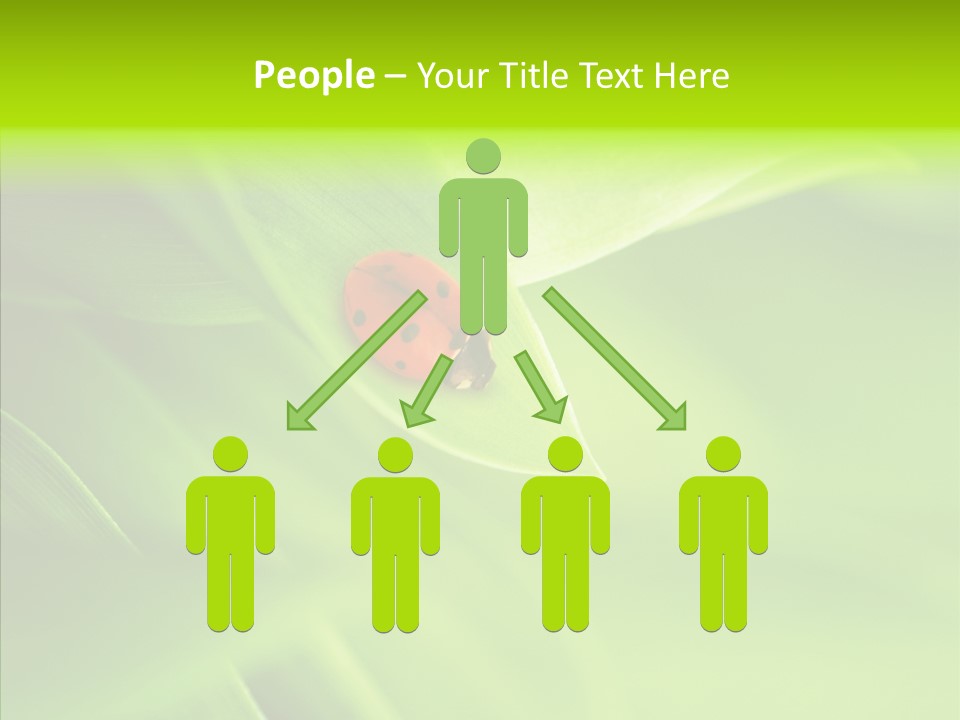 Idyllic Spring Grass PowerPoint Template