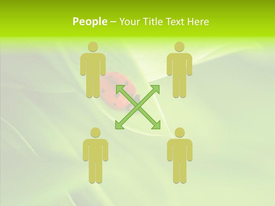 Idyllic Spring Grass PowerPoint Template