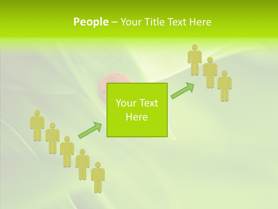 Idyllic Spring Grass PowerPoint Template