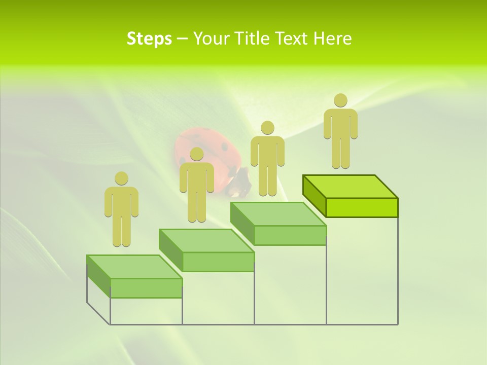 Idyllic Spring Grass PowerPoint Template