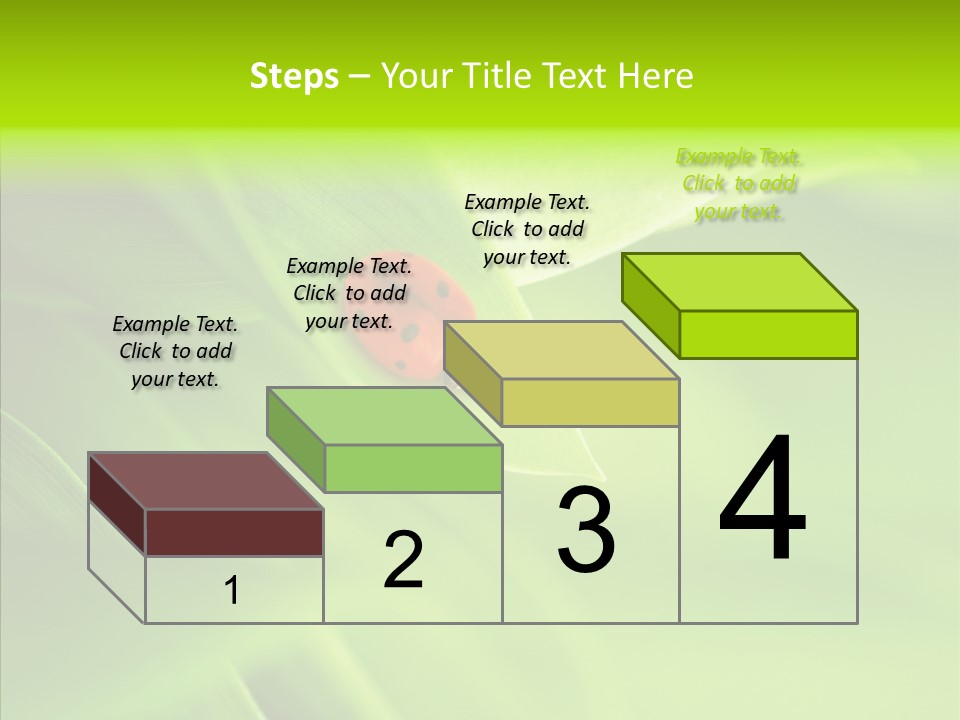 Idyllic Spring Grass PowerPoint Template