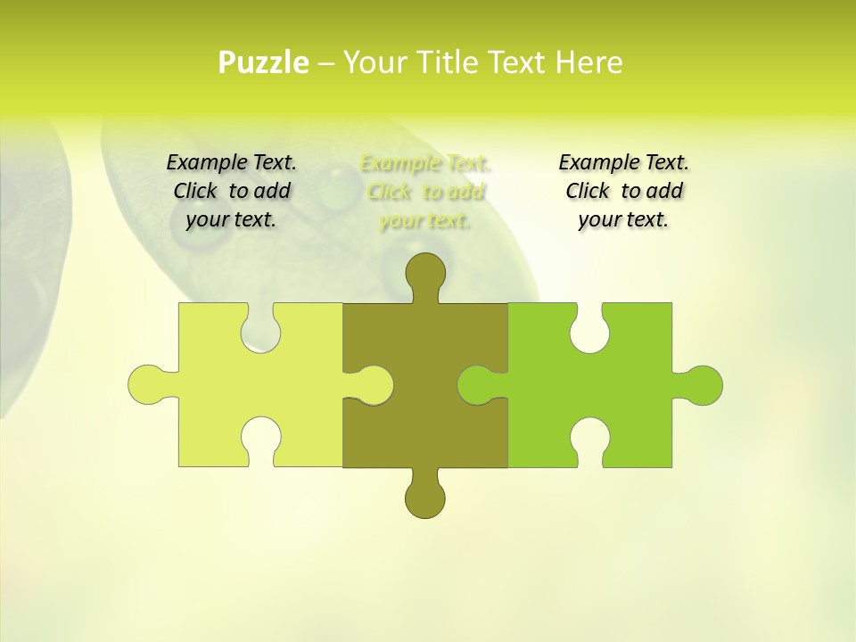 Biology Natural Ladybug PowerPoint Template