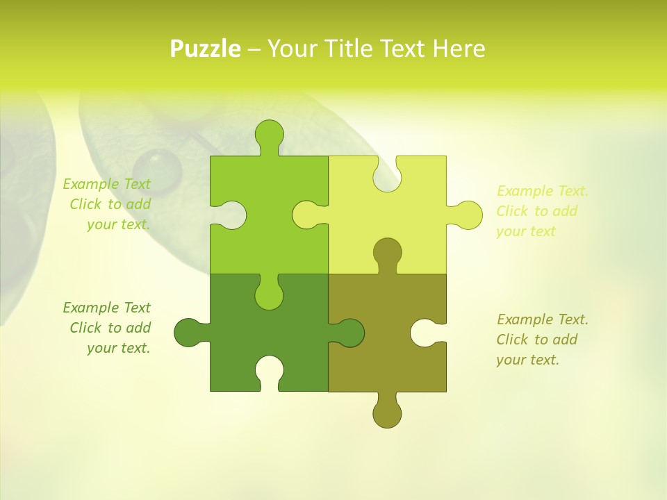 Biology Natural Ladybug PowerPoint Template