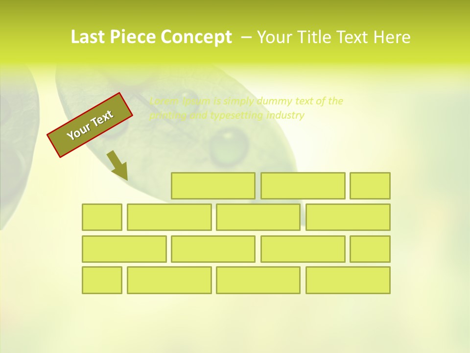 Biology Natural Ladybug PowerPoint Template