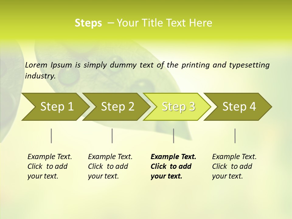 Biology Natural Ladybug PowerPoint Template