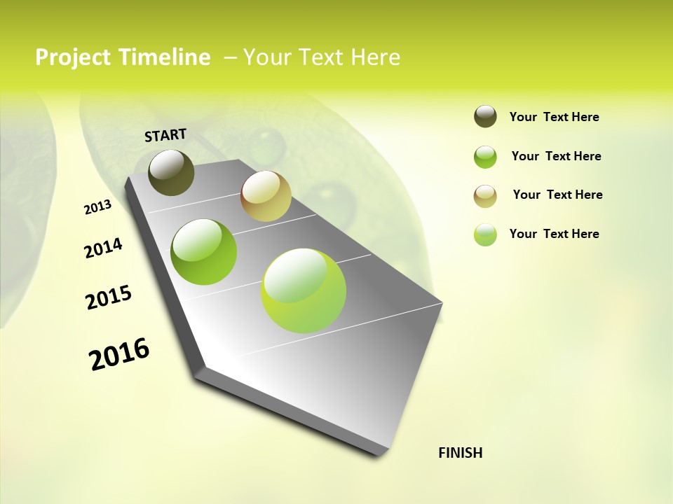 Biology Natural Ladybug PowerPoint Template