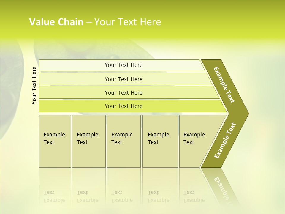 Biology Natural Ladybug PowerPoint Template