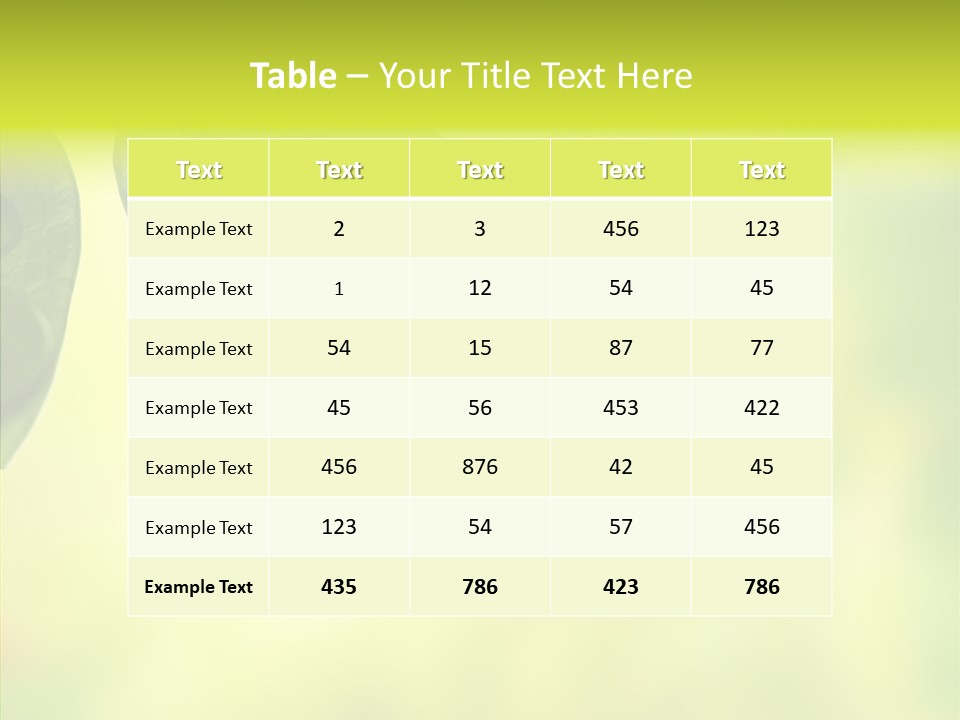 Biology Natural Ladybug PowerPoint Template