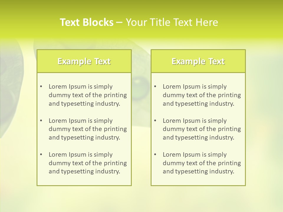 Biology Natural Ladybug PowerPoint Template