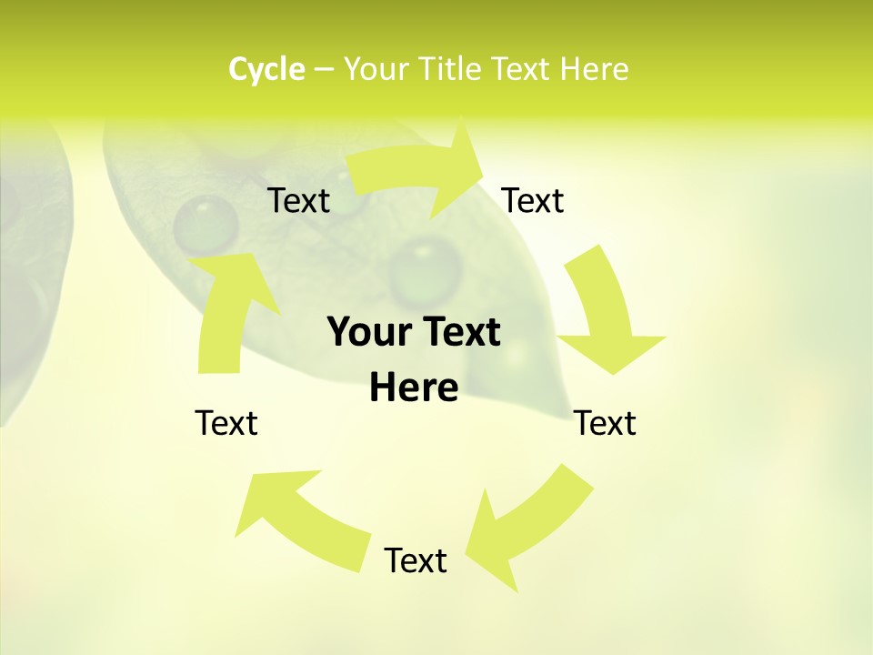 Biology Natural Ladybug PowerPoint Template
