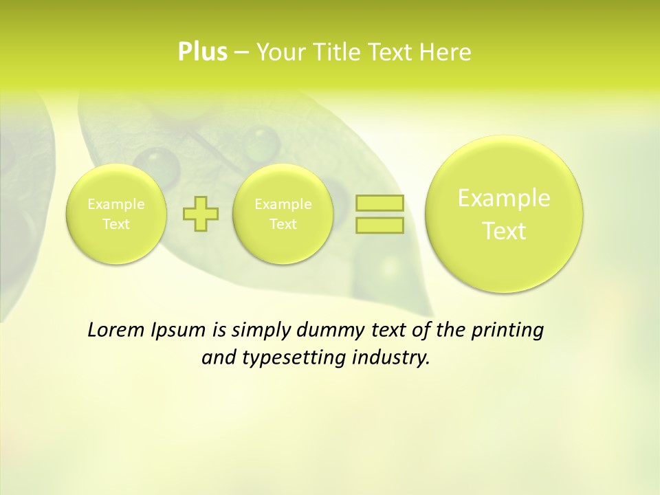 Biology Natural Ladybug PowerPoint Template