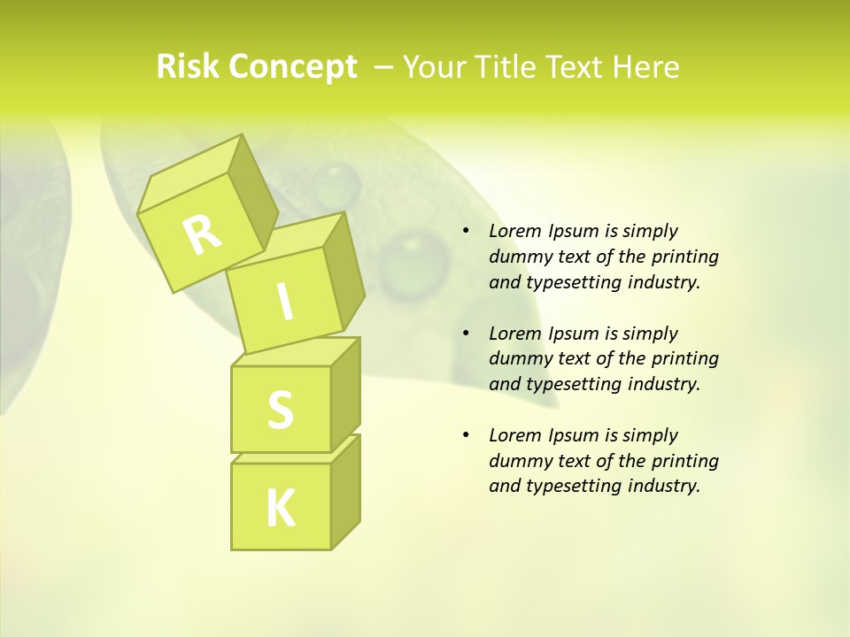 Biology Natural Ladybug PowerPoint Template