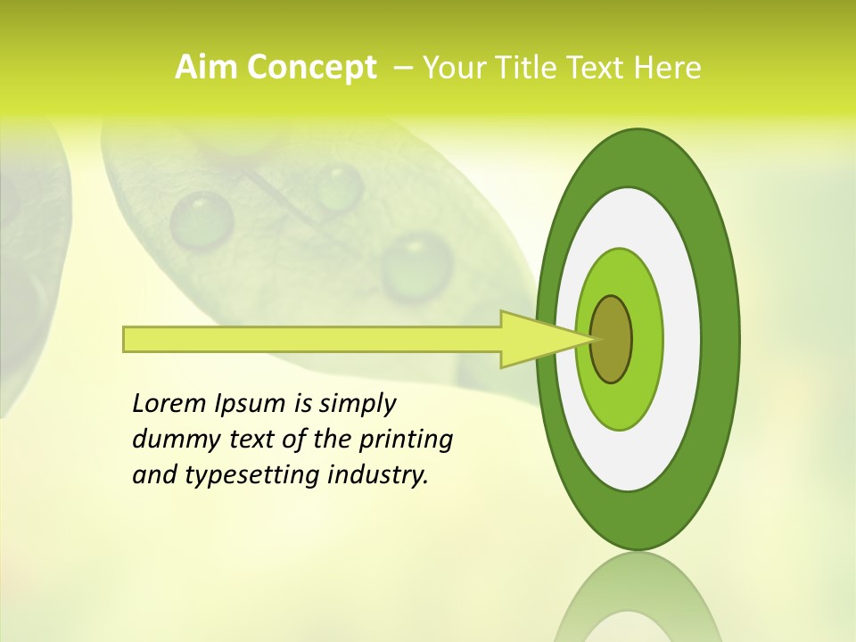 Biology Natural Ladybug PowerPoint Template