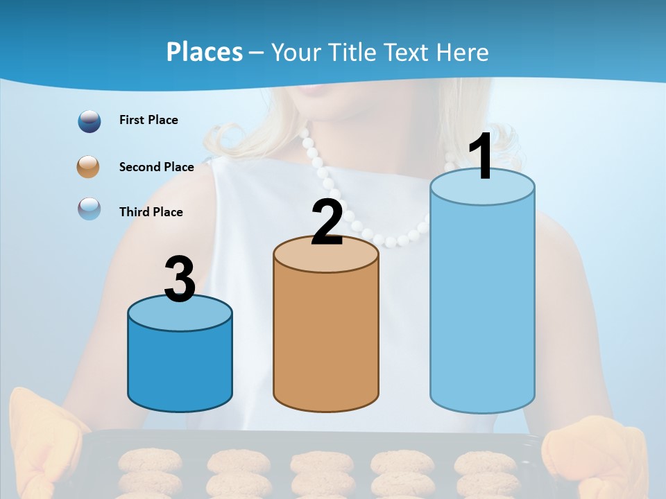 Lady Hairstyle Person PowerPoint Template