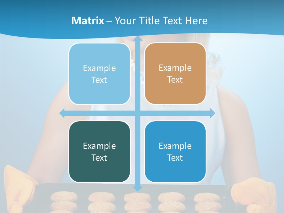 Lady Hairstyle Person PowerPoint Template