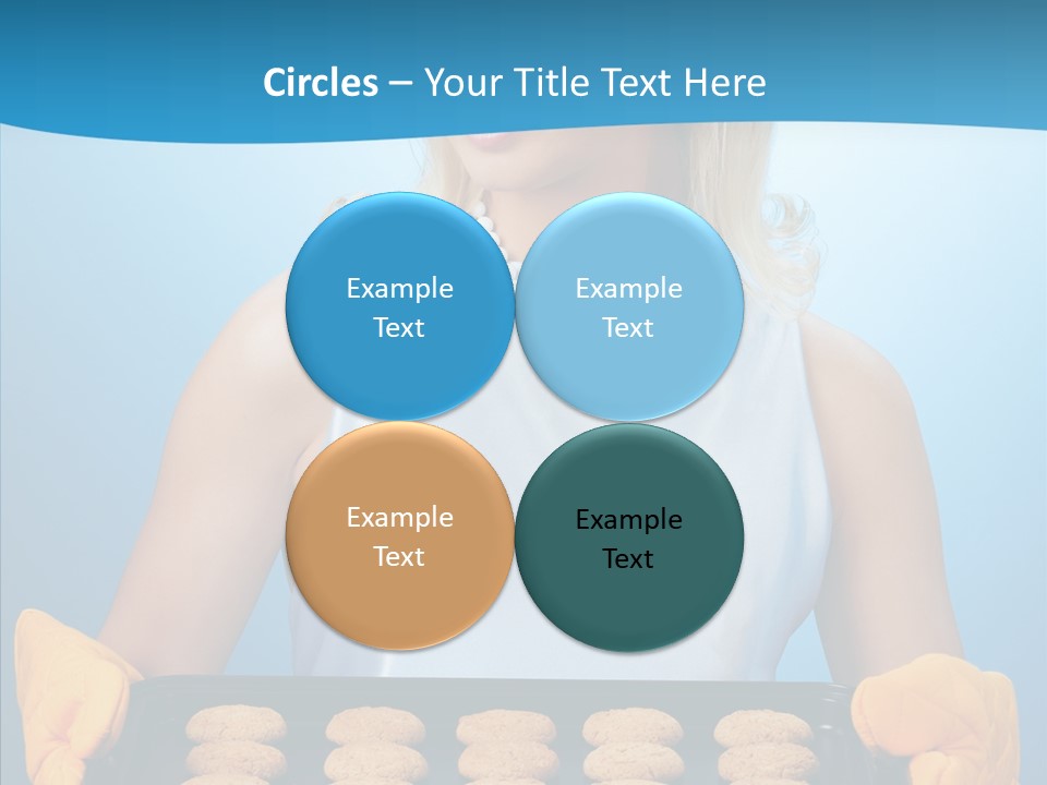 Lady Hairstyle Person PowerPoint Template