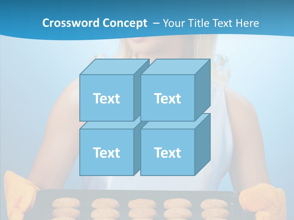 Lady Hairstyle Person PowerPoint Template