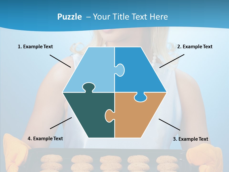 Lady Hairstyle Person PowerPoint Template