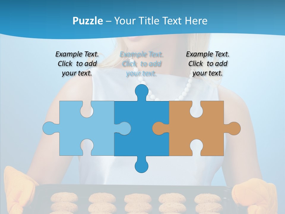 Lady Hairstyle Person PowerPoint Template