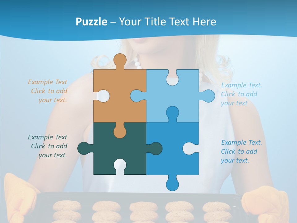 Lady Hairstyle Person PowerPoint Template