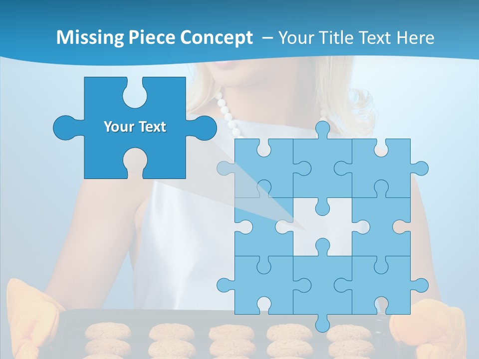 Lady Hairstyle Person PowerPoint Template