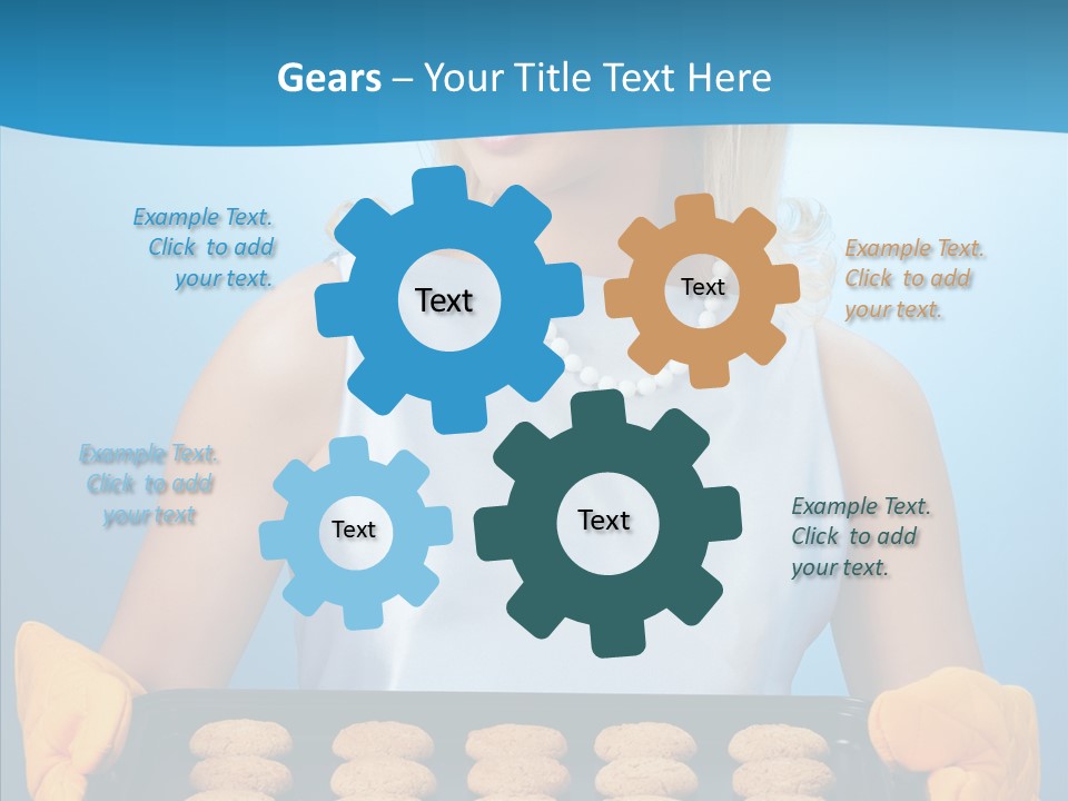 Lady Hairstyle Person PowerPoint Template