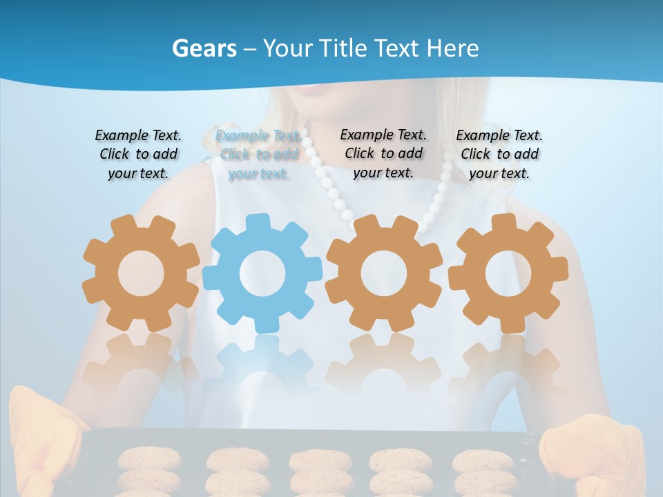 Lady Hairstyle Person PowerPoint Template