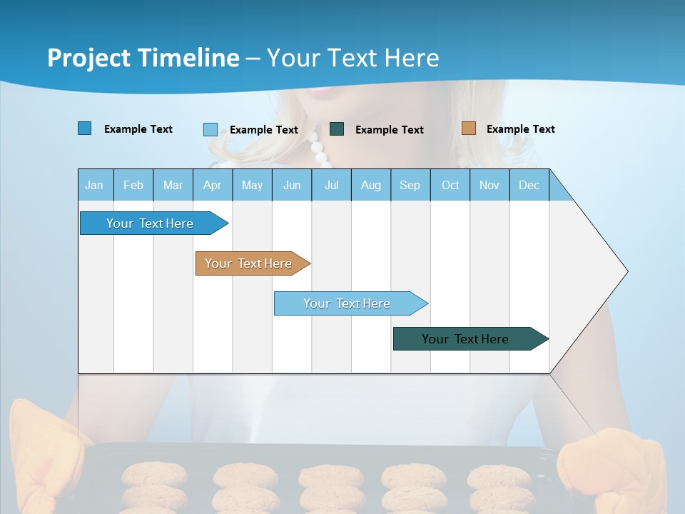 Lady Hairstyle Person PowerPoint Template
