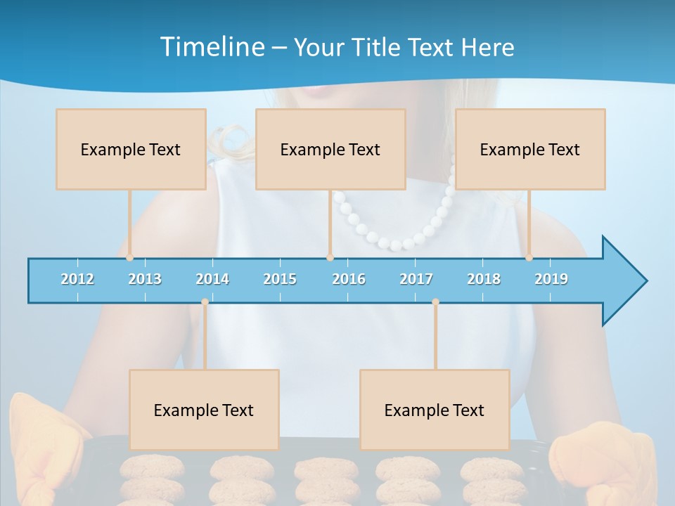 Lady Hairstyle Person PowerPoint Template