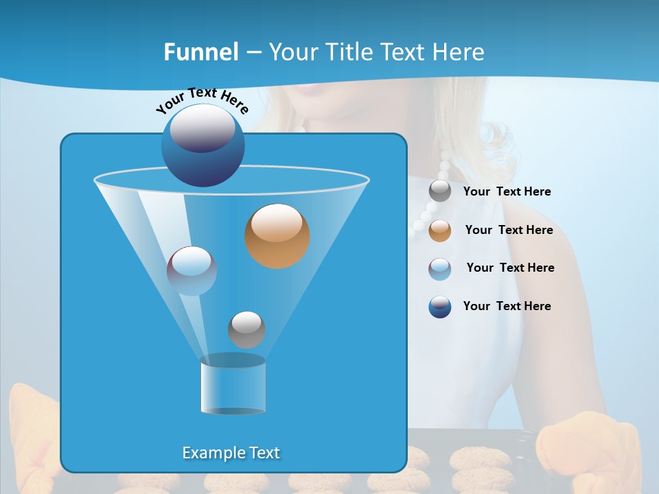 Lady Hairstyle Person PowerPoint Template