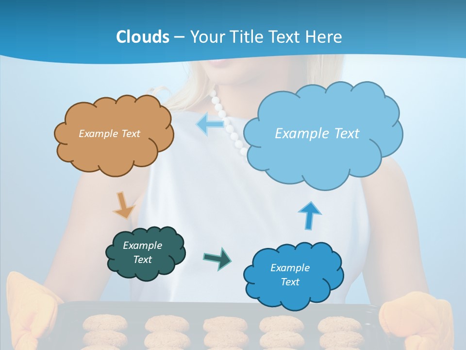 Lady Hairstyle Person PowerPoint Template