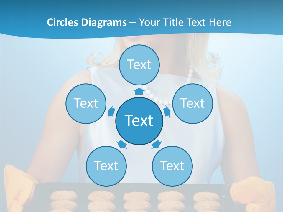 Lady Hairstyle Person PowerPoint Template