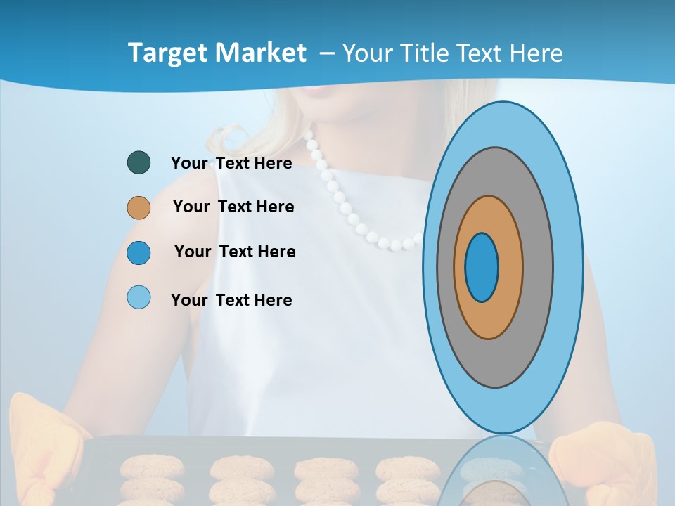 Lady Hairstyle Person PowerPoint Template