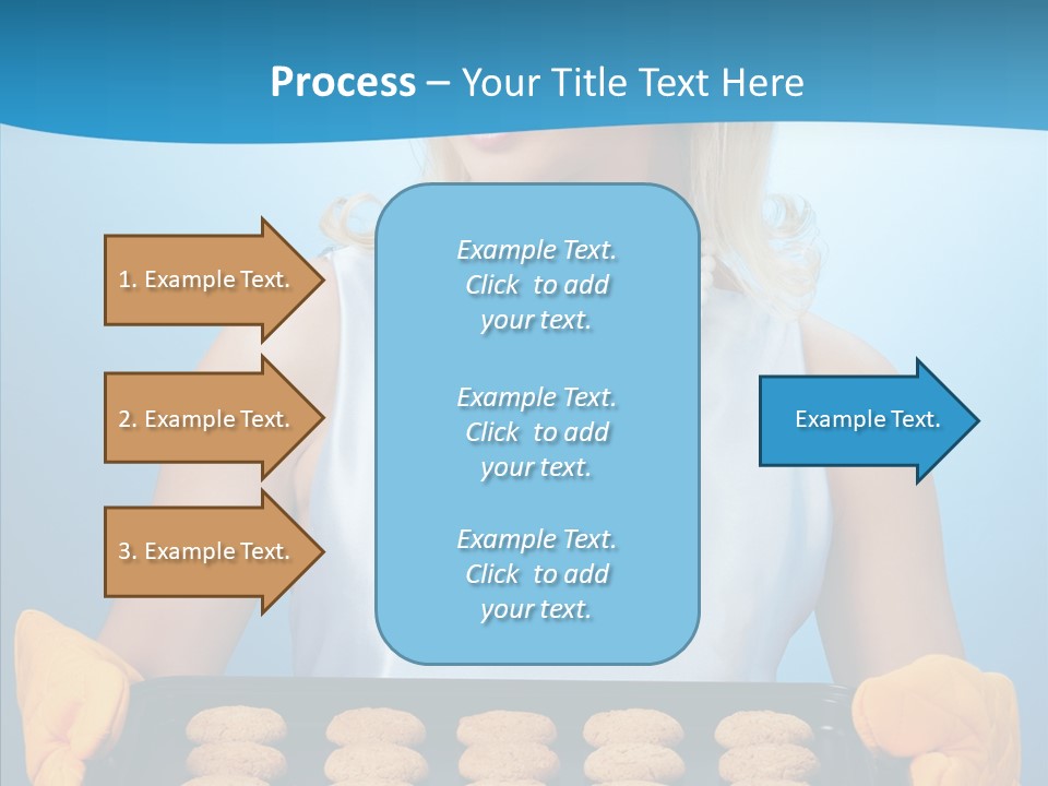 Lady Hairstyle Person PowerPoint Template
