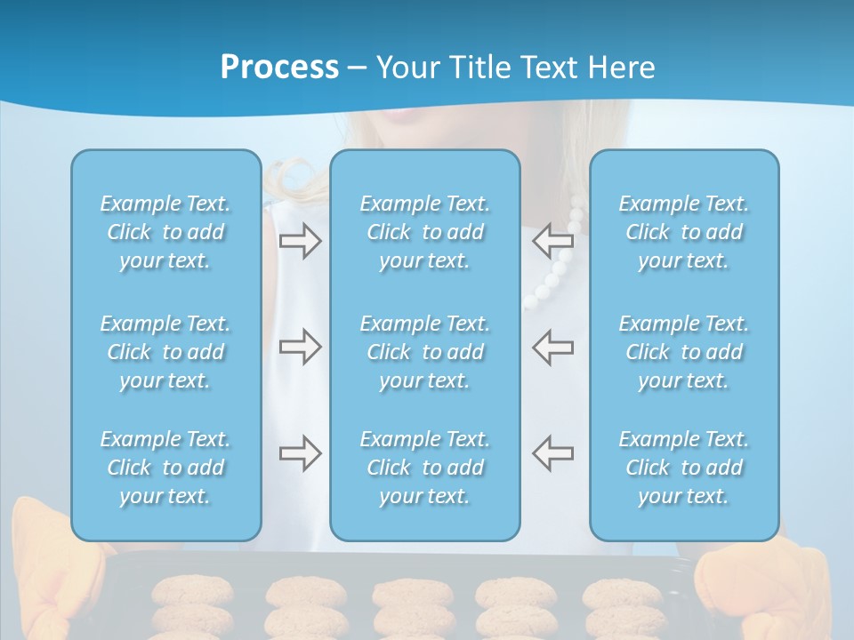 Lady Hairstyle Person PowerPoint Template