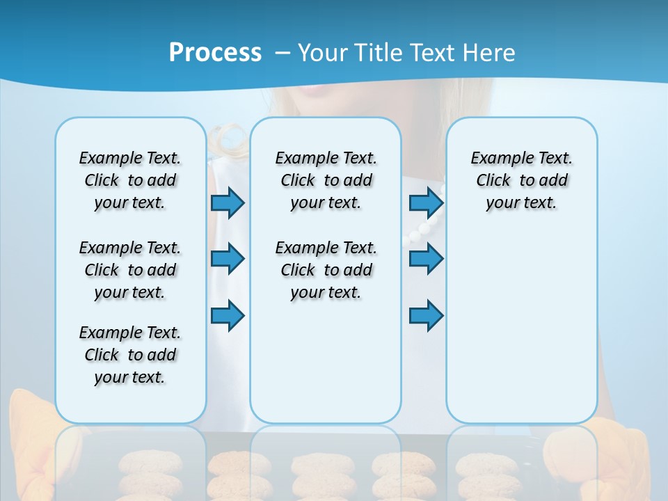 Lady Hairstyle Person PowerPoint Template