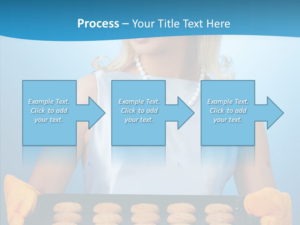 Lady Hairstyle Person PowerPoint Template
