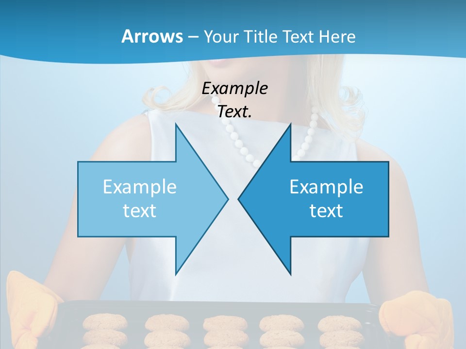 Lady Hairstyle Person PowerPoint Template