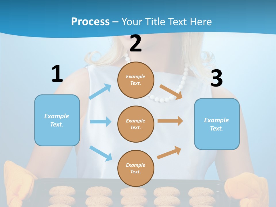 Lady Hairstyle Person PowerPoint Template