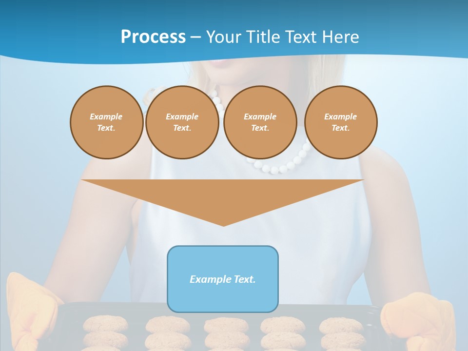 Lady Hairstyle Person PowerPoint Template
