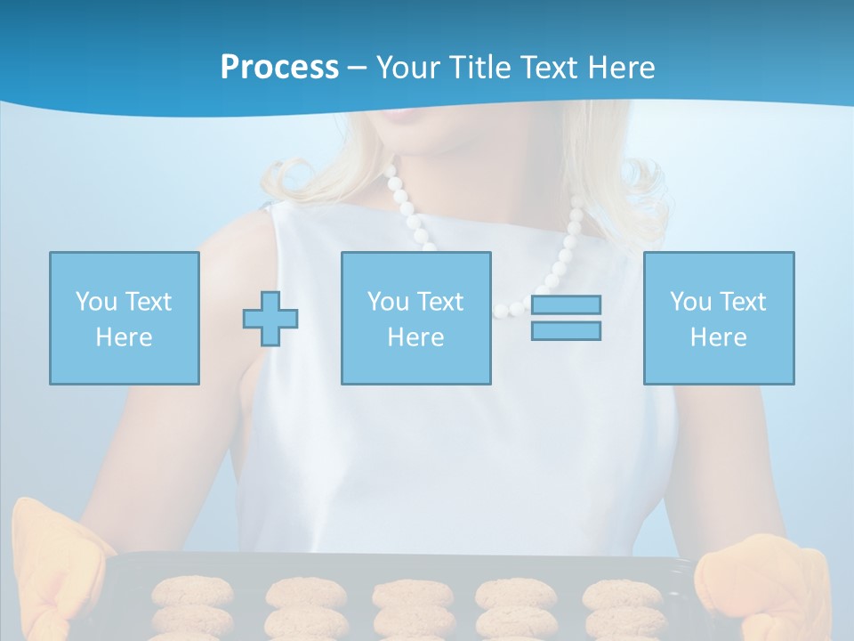Lady Hairstyle Person PowerPoint Template